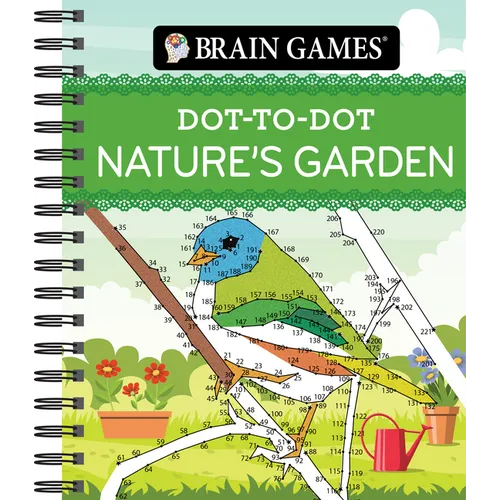 Brain Games - Dot-To-Dot Nature's Garden