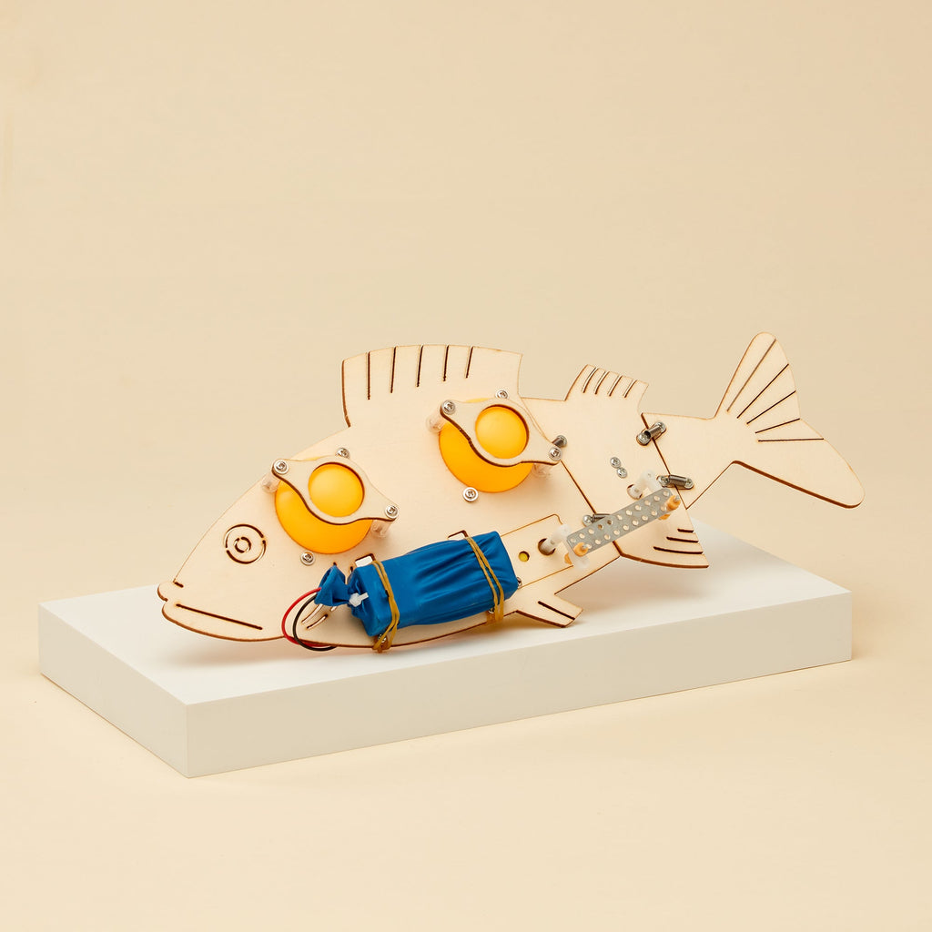 Fish Robot DIY Kit, Educational STEM Toy