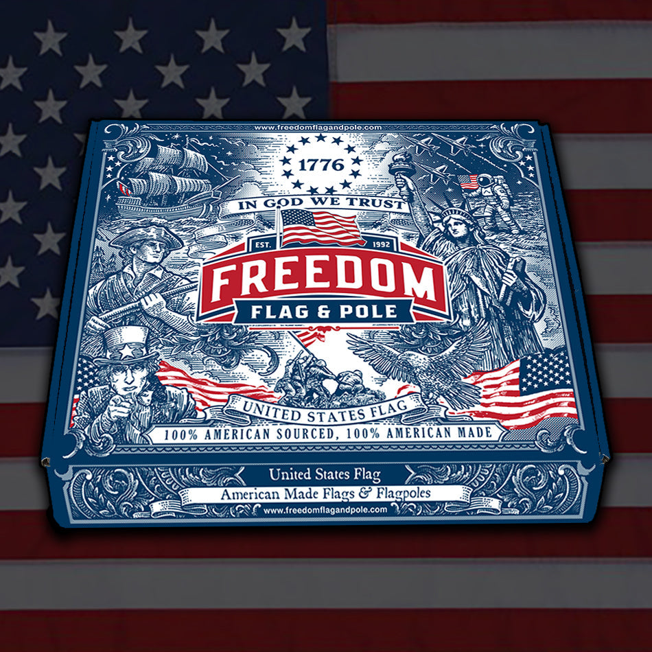 American Flag, Heavy-Duty Nylon - 100% Made in USA