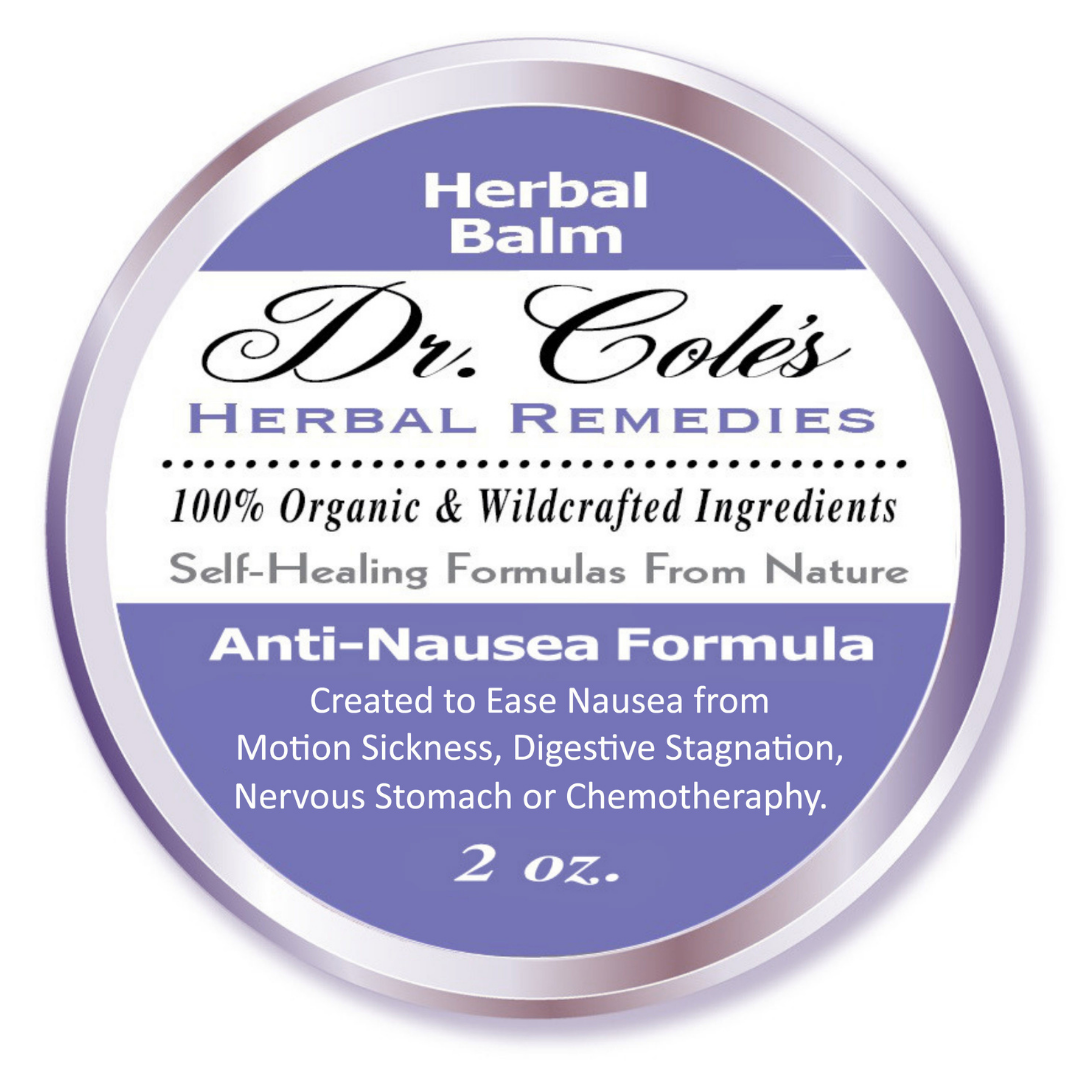 05 - Dr. Cole's Organic Anti-Nausea Herbal Balm