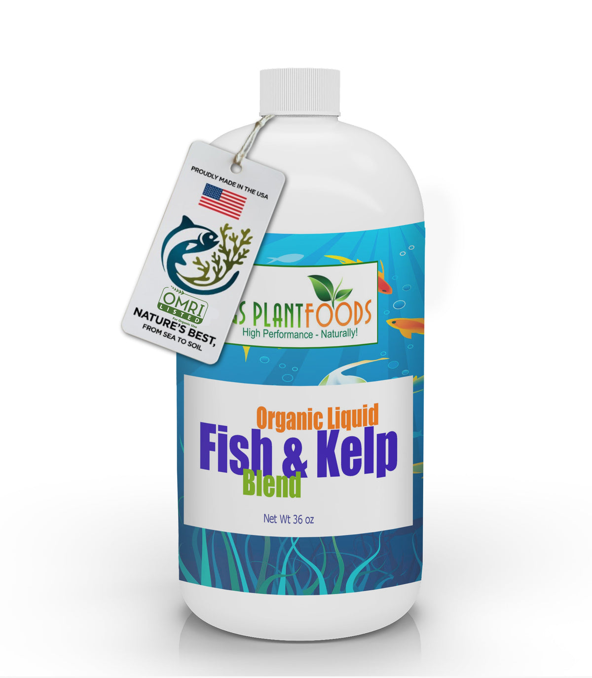 Fish and Kelp Fertilizer Organic Liquid Blend