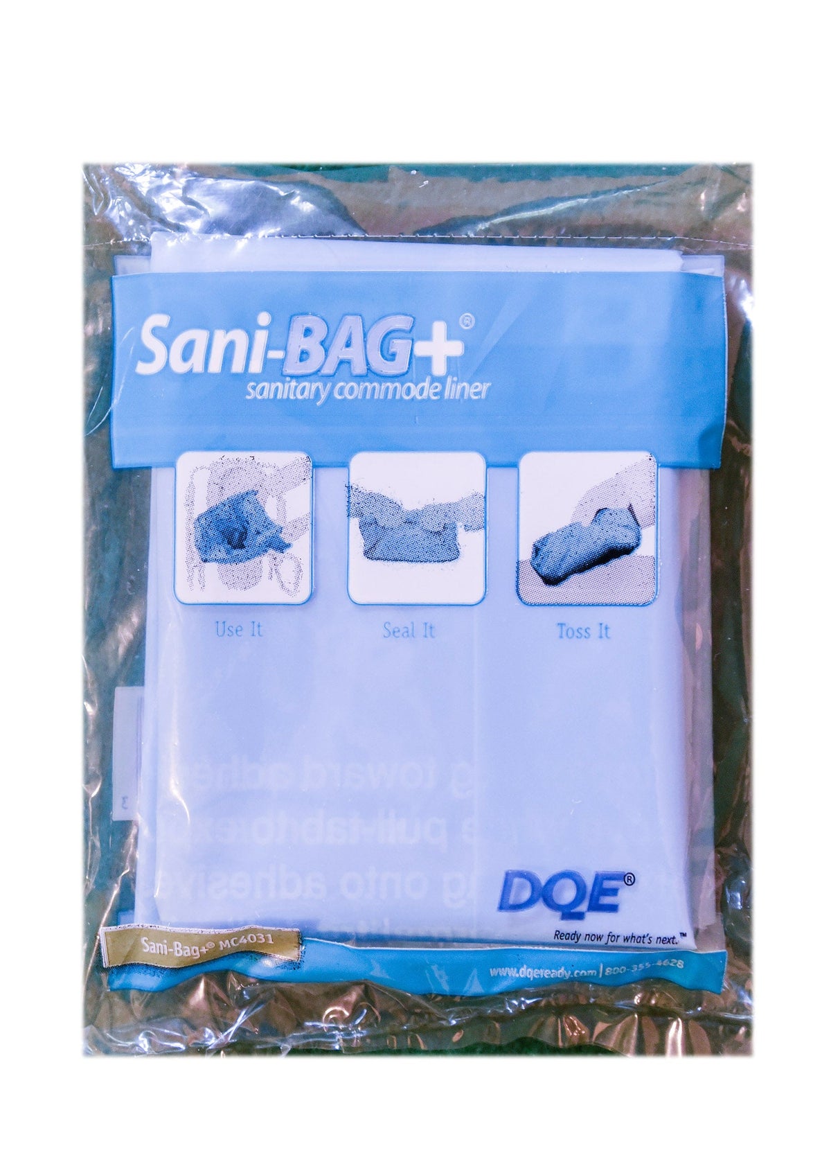 Sani-Bag+ Commode Liner
