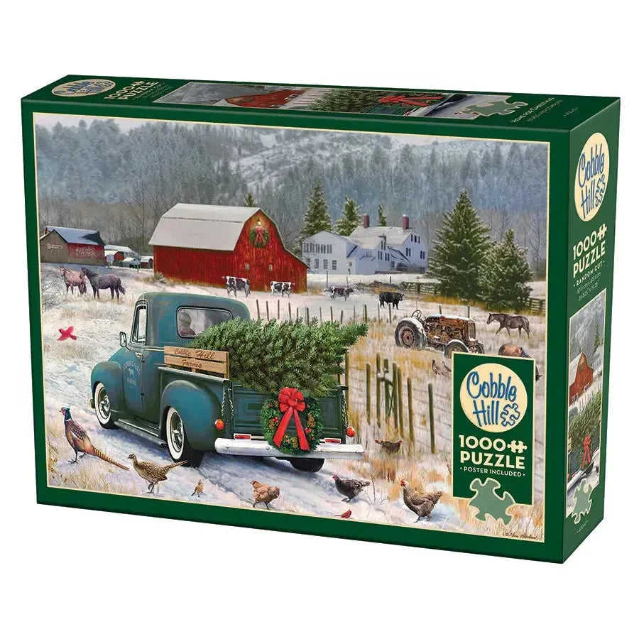 Home for Christmas 1000 Piece Jigsaw Puzzle Cobble Hill