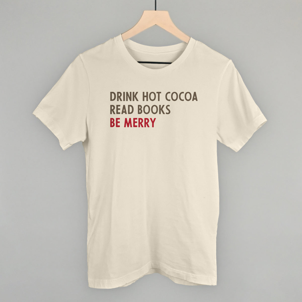 Drink Hot Cocoa Read Books Be Merry