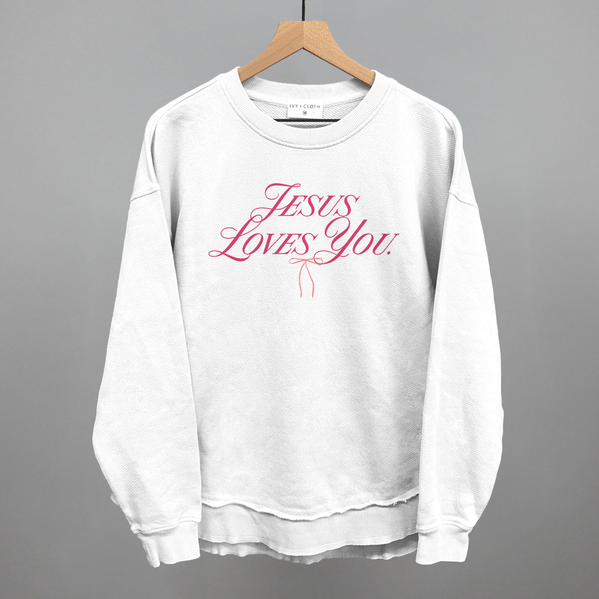 Jesus Loves You Bow