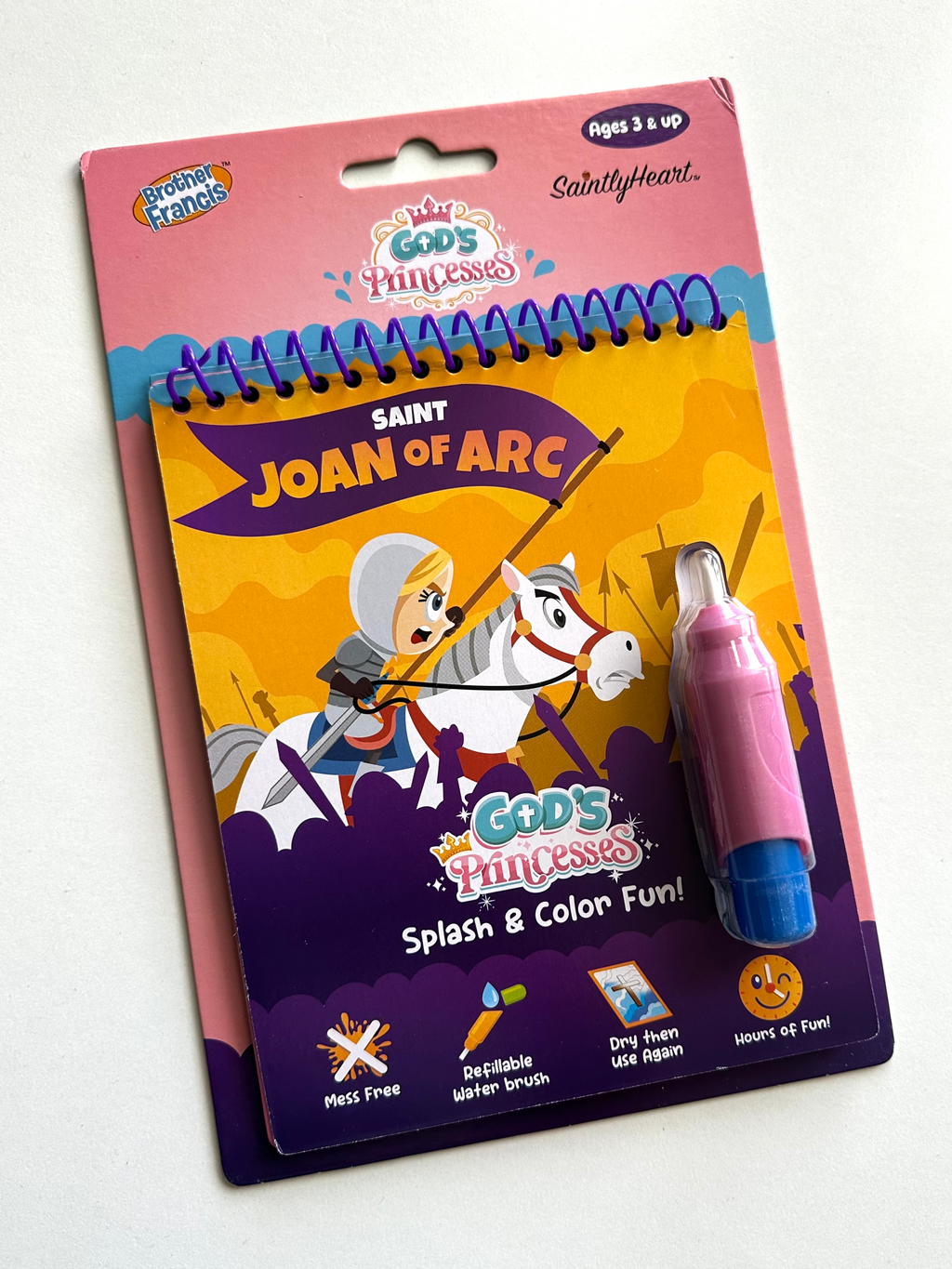 God’s Princesses: Splash & Color Fun – Saint Joan of Arc