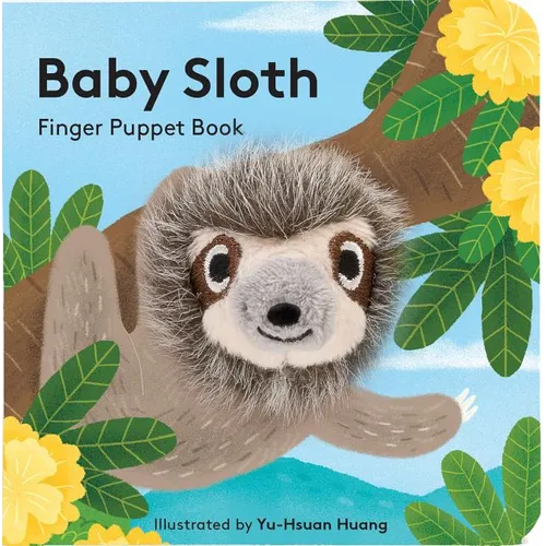 Baby Sloth: Finger Puppet Book: (Finger Puppet Book for Toddlers and Babies, Baby Books for First Year, Animal Finger Puppets)