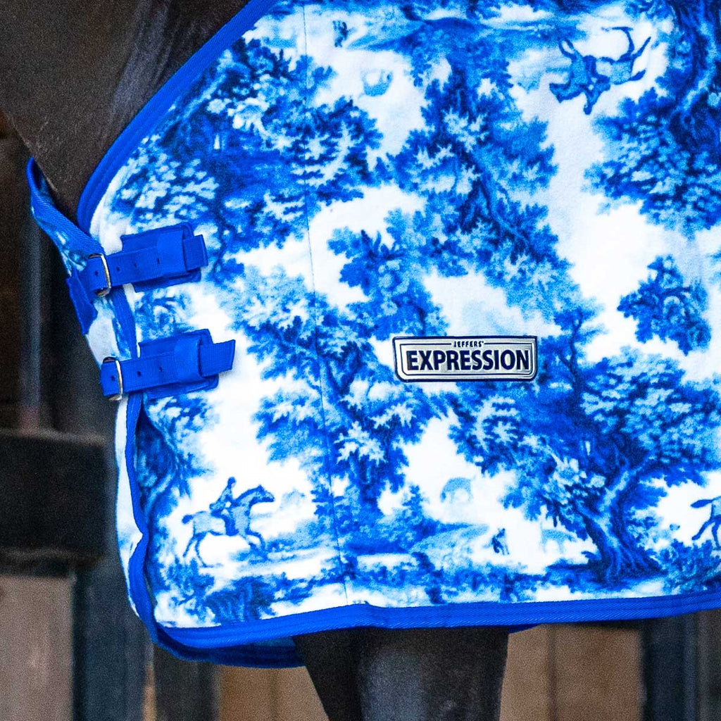Jeffers Expression Standard Neck Fleece Horse Cooler