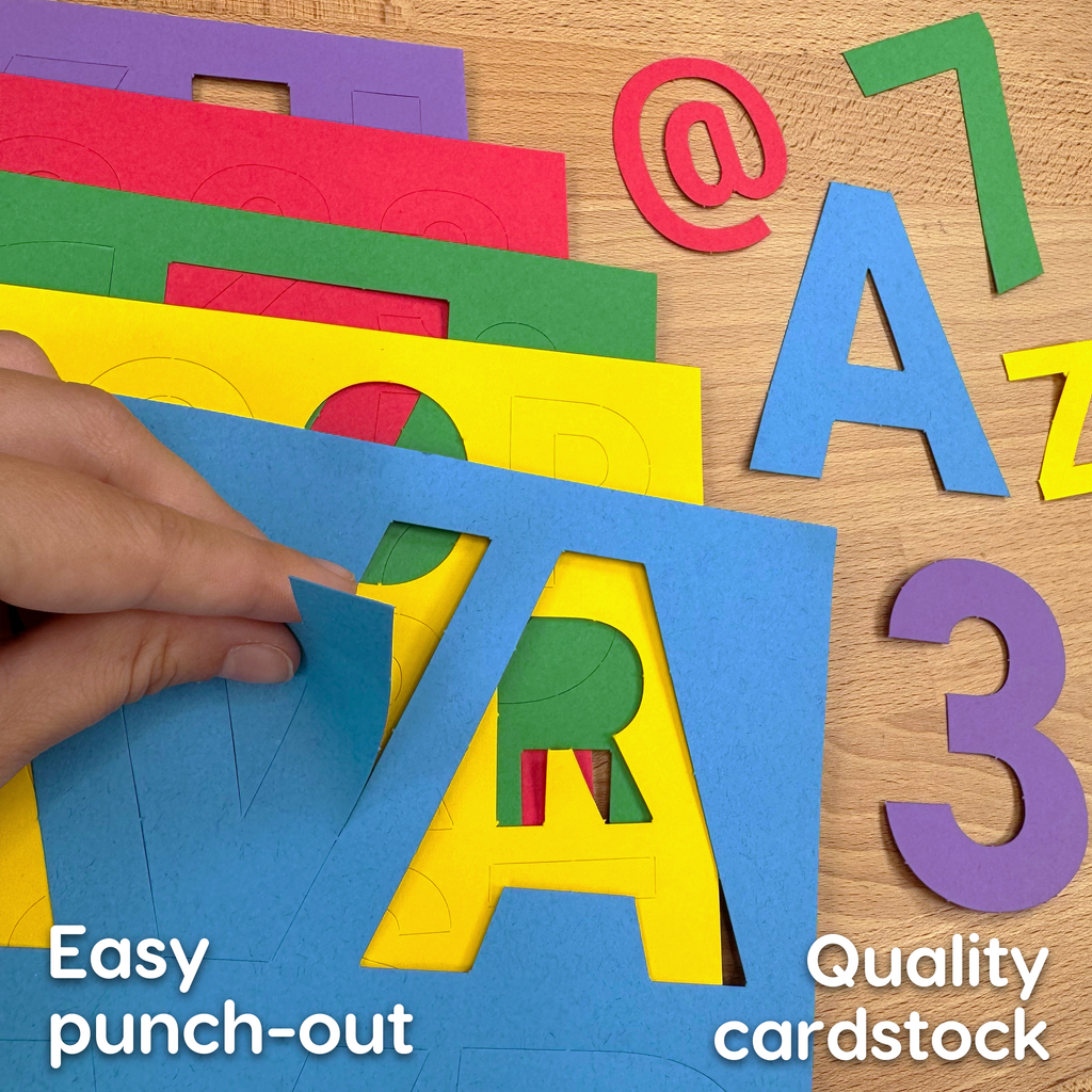 Bulletin Board Letters Combo – 2 Sizes