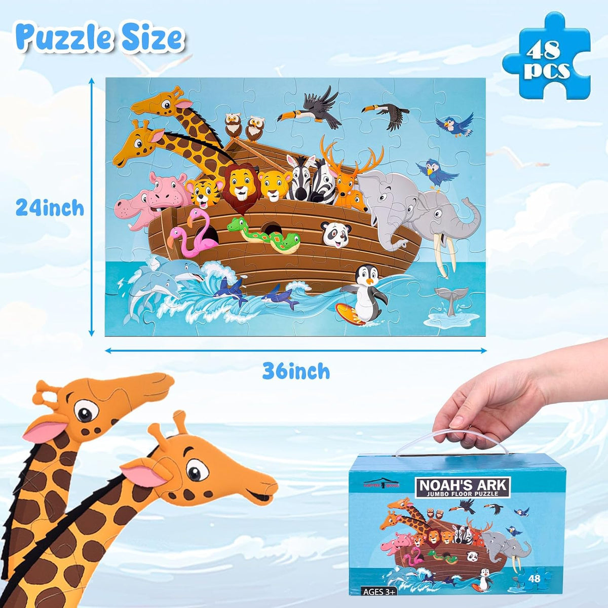 Kids on Puzzle Safari