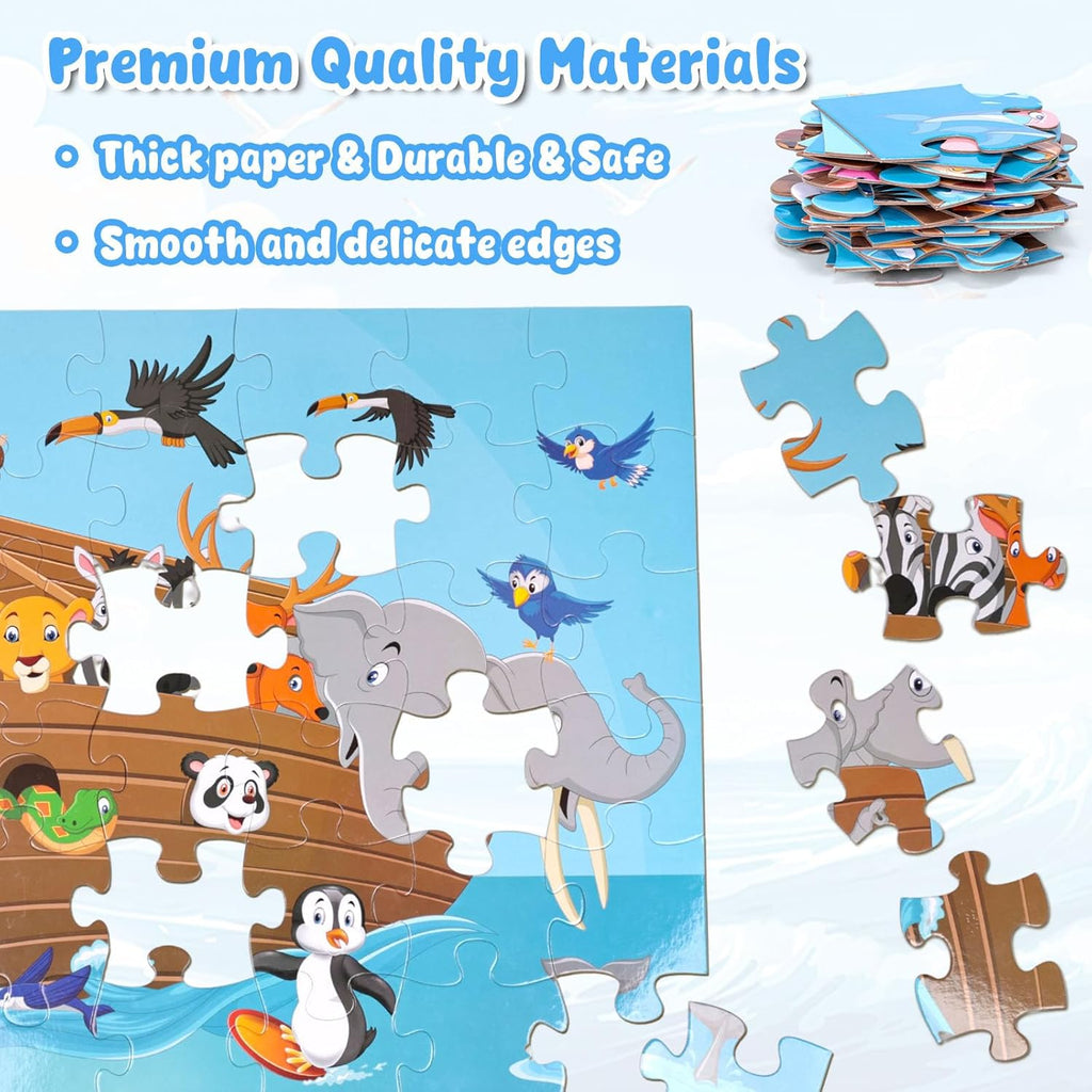 Kids on Puzzle Safari