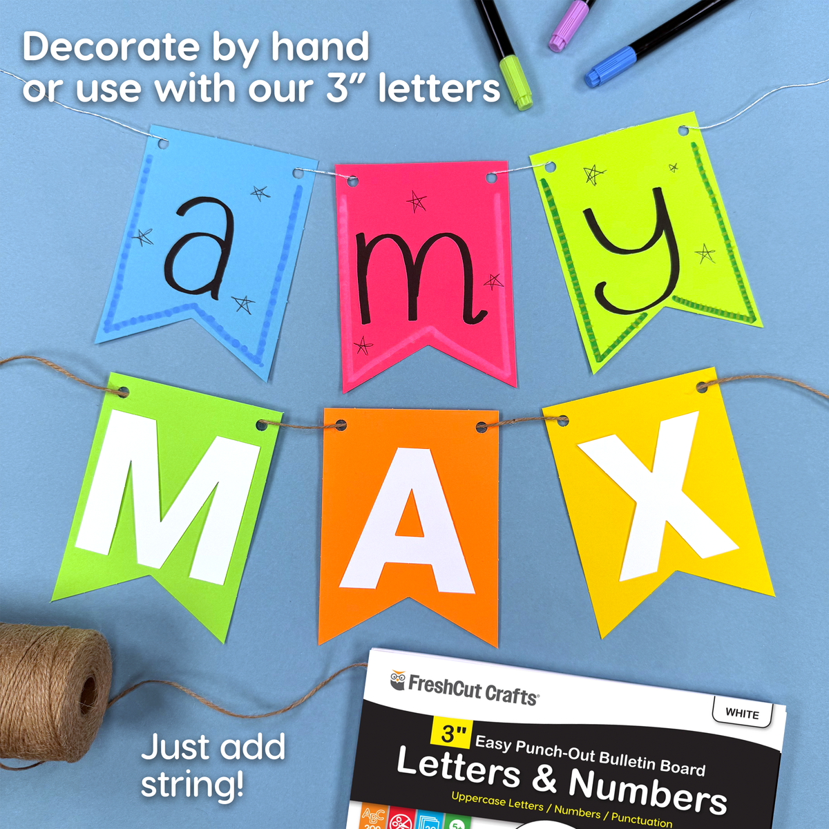 Large DIY Banner Flags