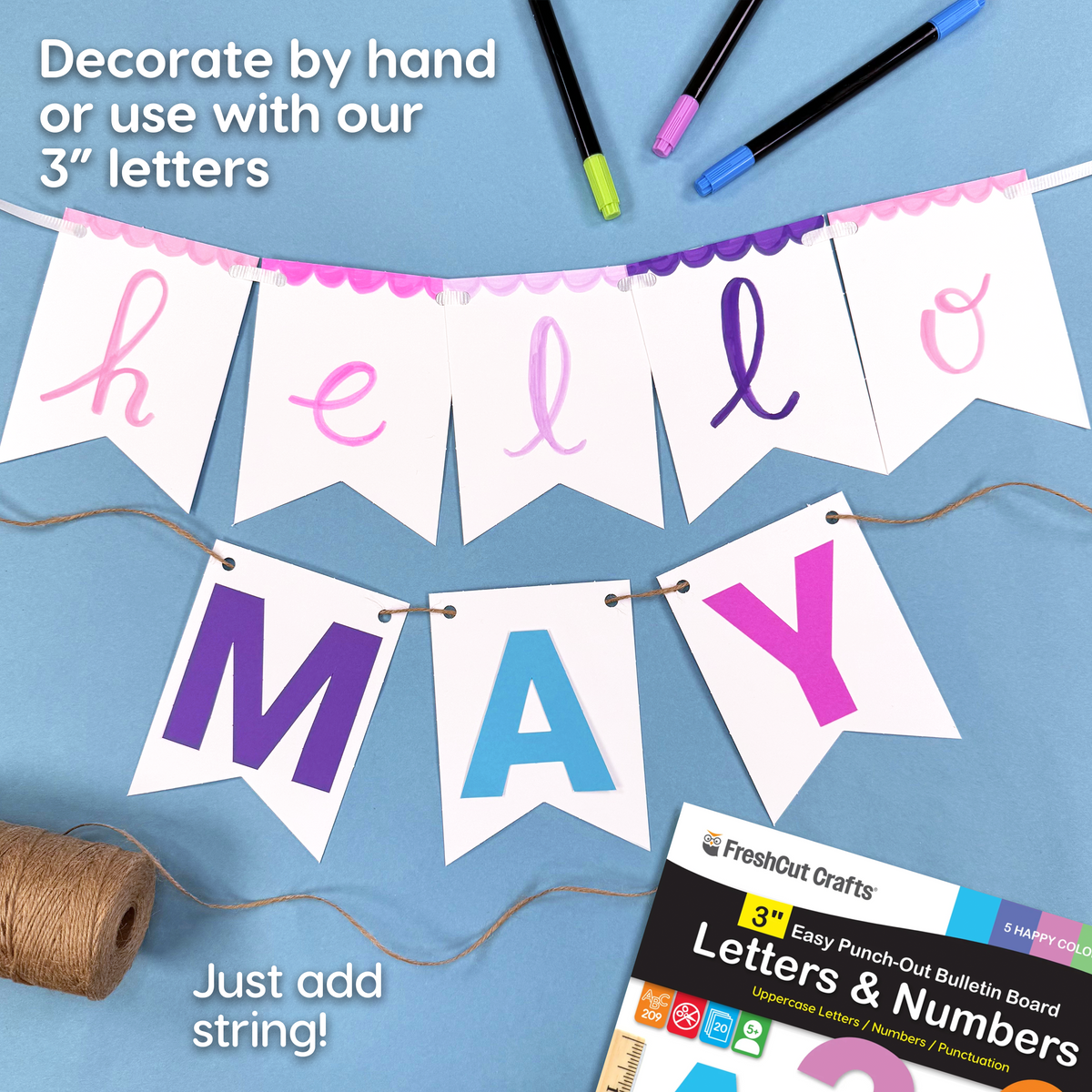 Large DIY Banner Flags