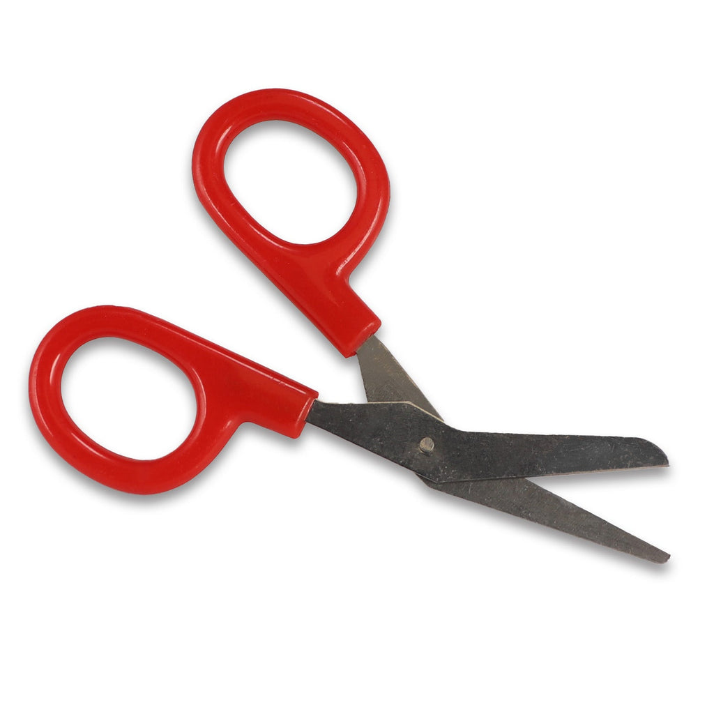 Kit scissors, 4", angled blades, 1 ea.