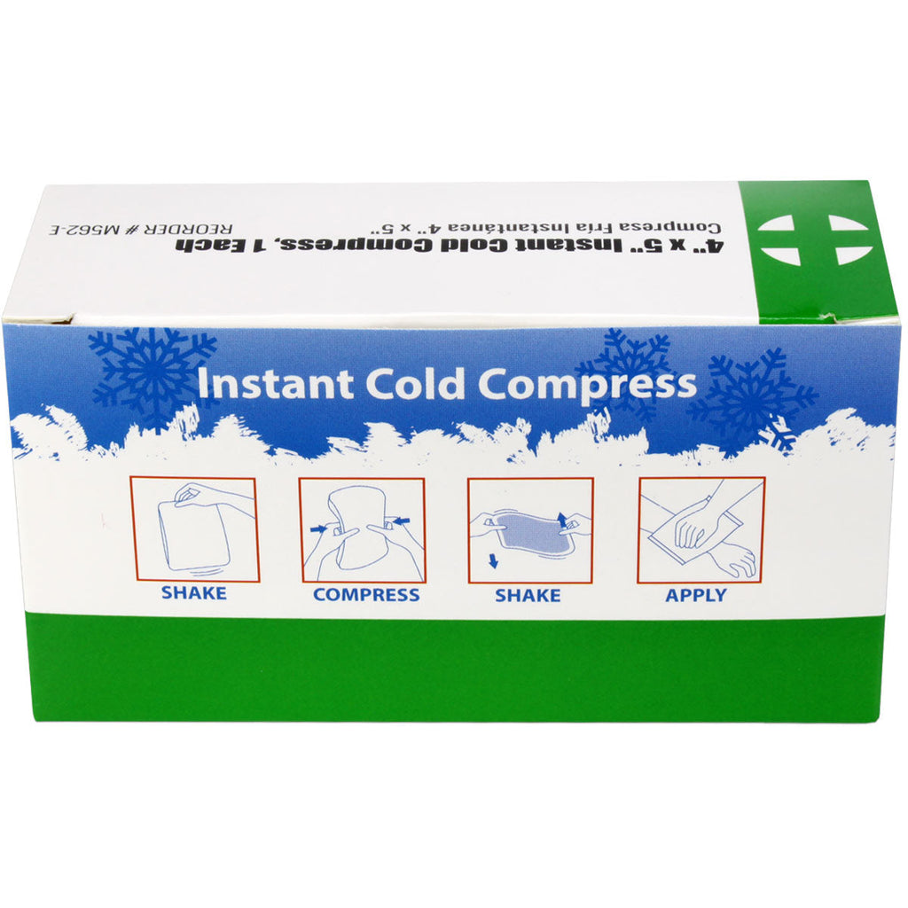 4" x 5" Instant Cold Compress, Boxed