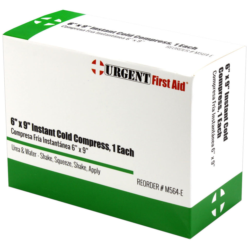 6" x 9" Instant Cold Compress, Boxed - 32 per case