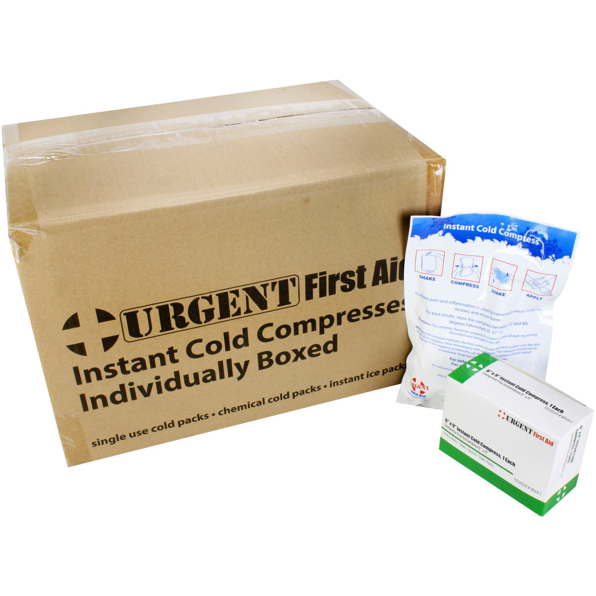 6" x 9" Instant Cold Compress, Boxed - 32 per case