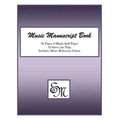 Music Manuscript Book (Purple): 96 pages, 12 staves: Includes Music Reference Charts