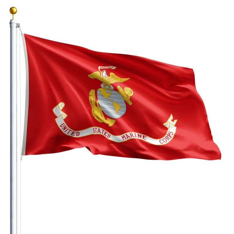 Marine Corps Flag - 100% Made in USA