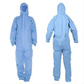 SMS Disposable Coveralls with Hood and Booties, Zipper Front, 3XL (Case of 40)