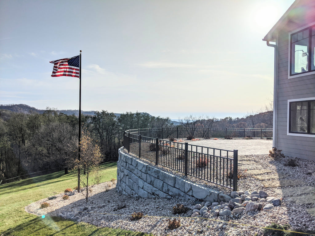 30' Commander Flagpole - 100% Made in USA