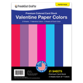 Valentine Paper Colors