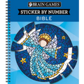 Brain Games - Sticker by Number: Bible (28 Images to Sticker)