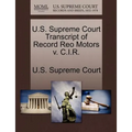 U.S. Supreme Court Transcript of Record Reo Motors V. C.I.R.