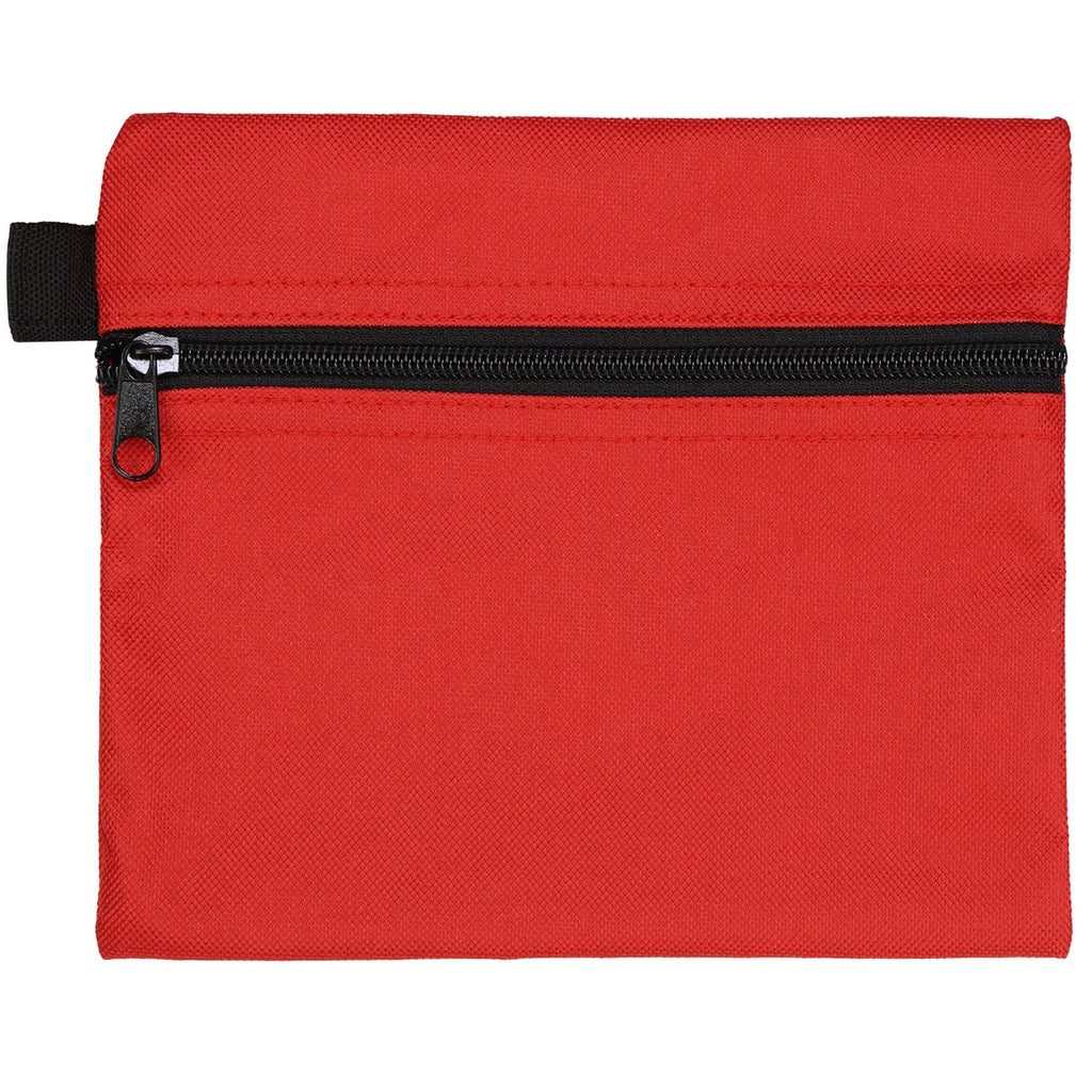 Durable Mini Zipper Bag - Red Survival Zipper Pouch