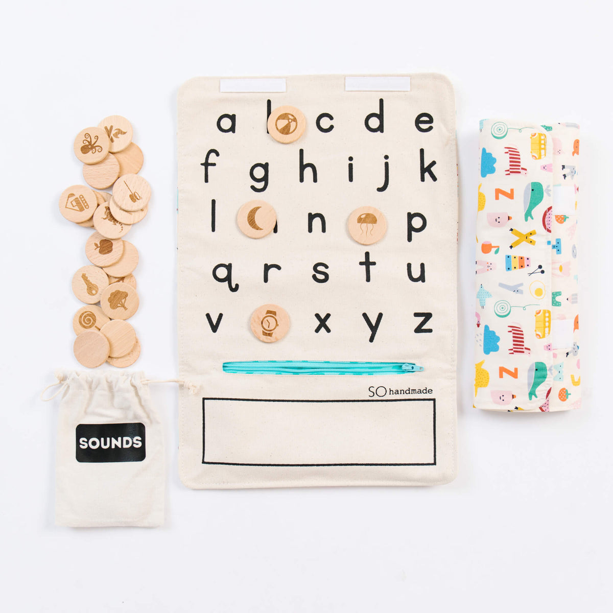 Alphabet Learning Toy: Montessori Letters Matching Game
