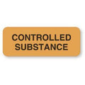 Preprinted Auxiliary Label: Controlled Substance, 1 Roll