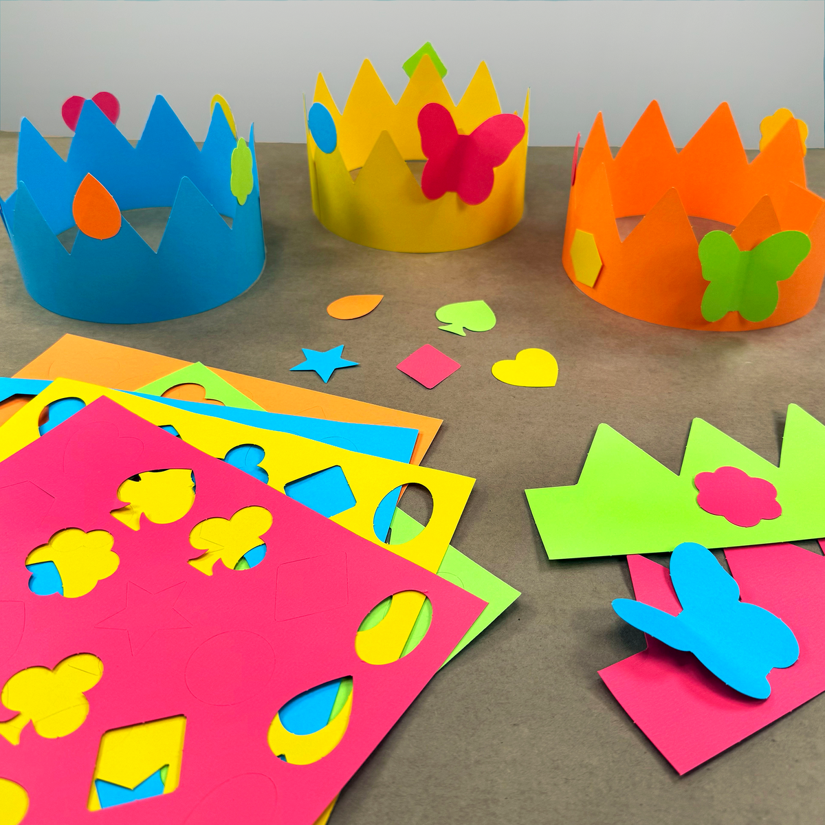 DIY Paper Crowns