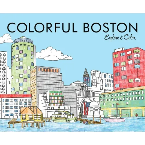 Colorful Boston: Explore & Color