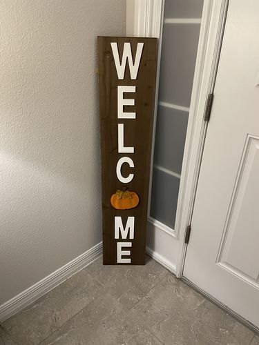 Unfinished Wood Pumpkin Shape - Fall - Halloween - Patch - Craft - up to 46" DIY