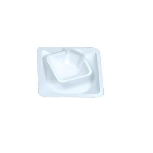 Disposable Polystyrene Weigh Boat (Medium, White), Pack of 500