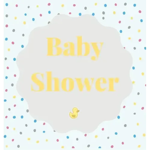 Baby shower guest book (Hardcover): comments book, baby shower party decor, advice for parents sign in book, baby naming day guest book, baby shower p