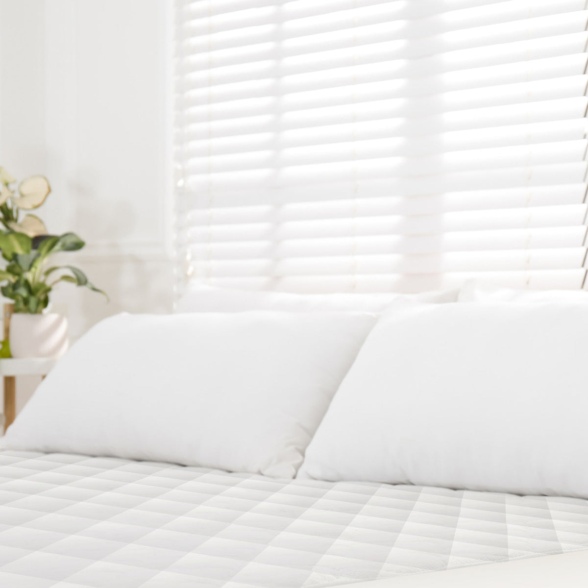 Luxury Organic Cotton Quilted Mattress Pad Protector