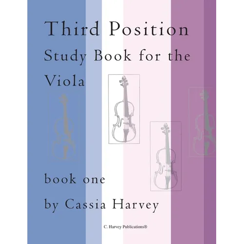 Third Position Study Book for the Viola, Book One