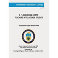 A Flourishing Craft: Teaching Intelligence Studies