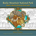 Rocky Mountain National Park Adult Coloring Book & Postcards: A Magical Coloring Journey Through Rocky Mountain National Park