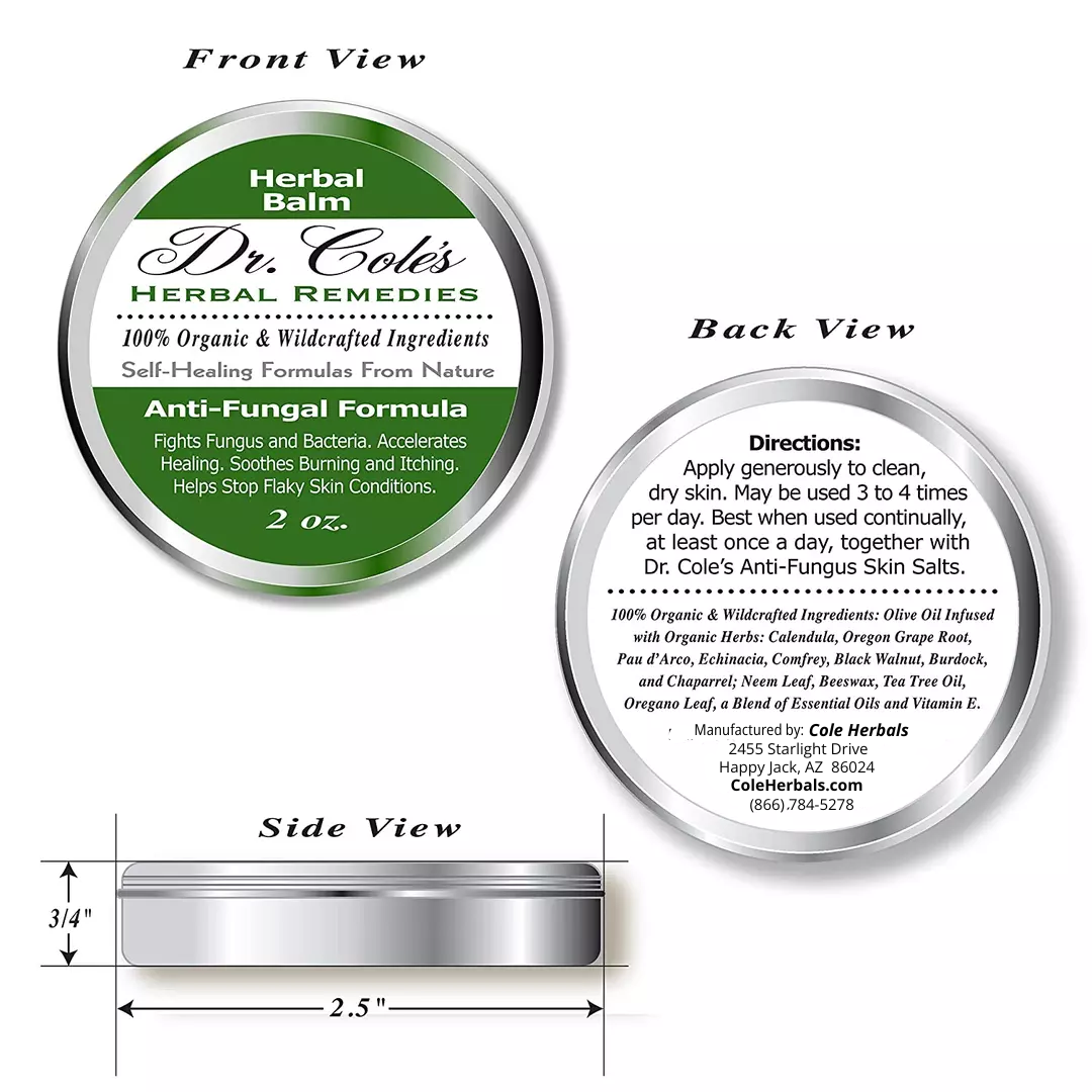 07 - Dr. Cole's Antifungal Balm
