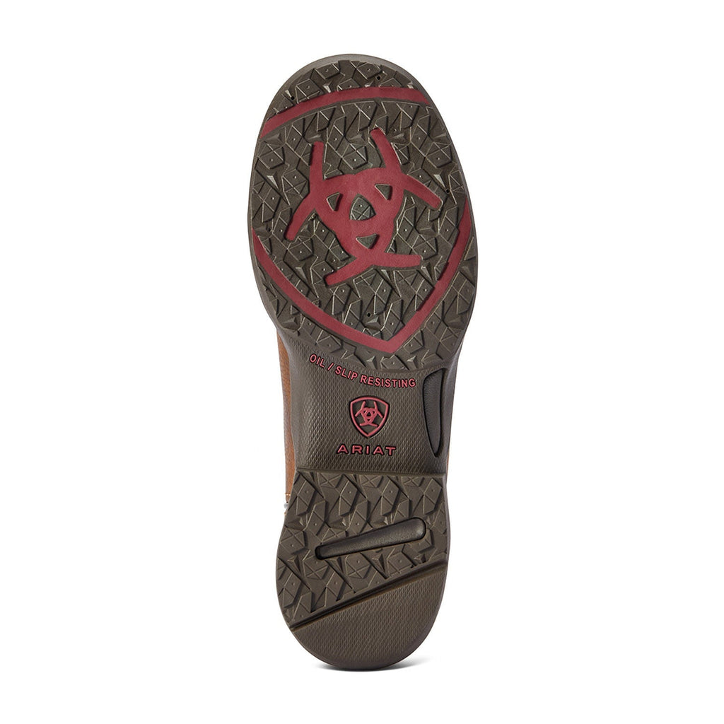 Ariat Women's Anthem Round Toe Shortie Boot, Copper Kettle