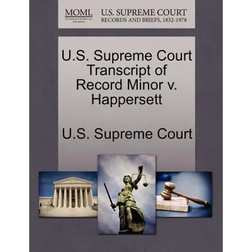 U.S. Supreme Court Transcript of Record Minor V. Happersett
