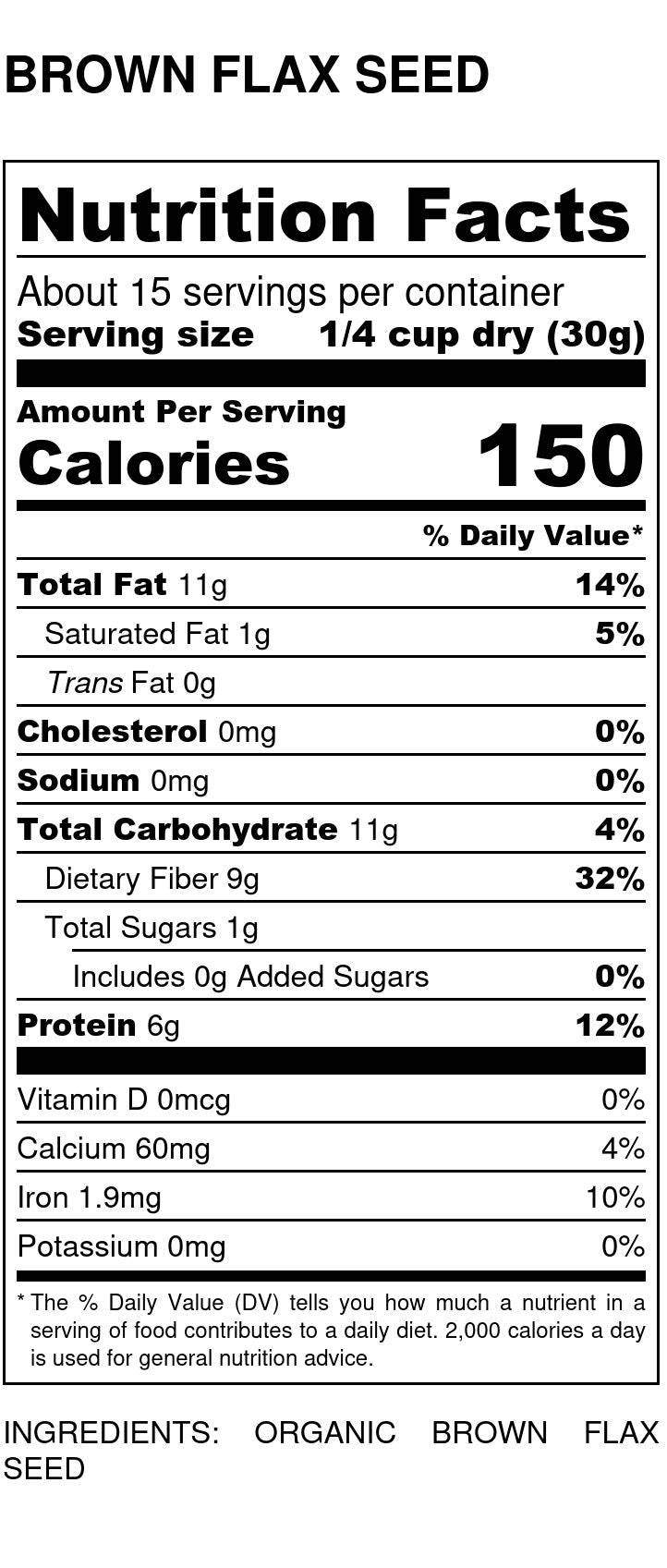 Flaxseed Meal, Brown, Organic, Bob's Red Mill