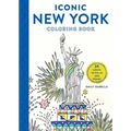 Iconic New York Coloring Book: 24 Sights to Fill in and Frame