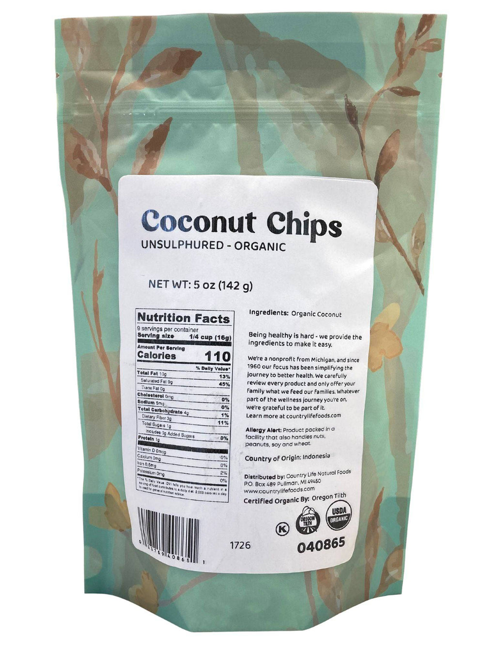 Coconut Chips, Organic
