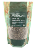 Sunflower Seeds, Black Oil, Unhulled For Sprouting, Organic