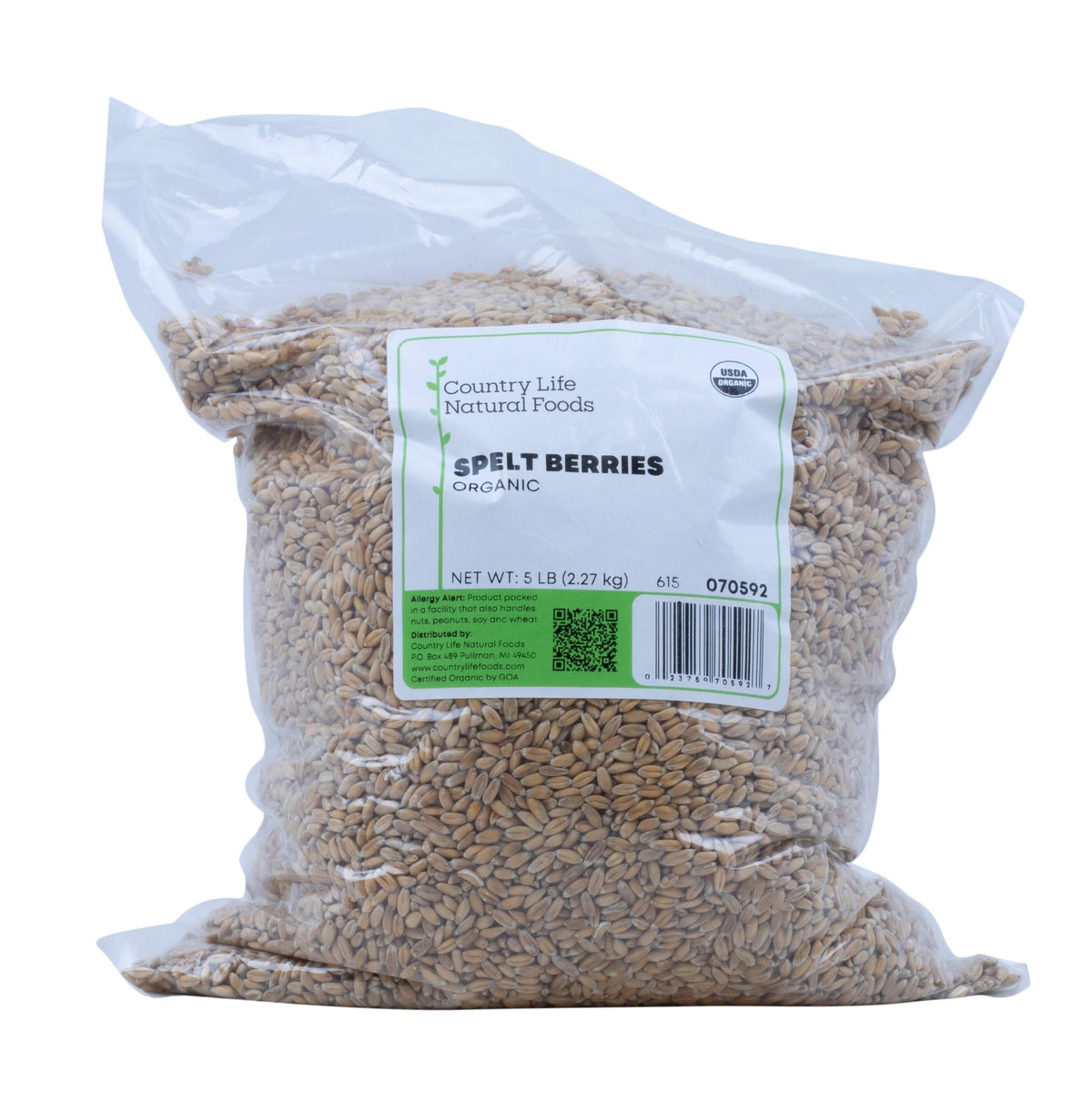 Spelt Berries, Organic