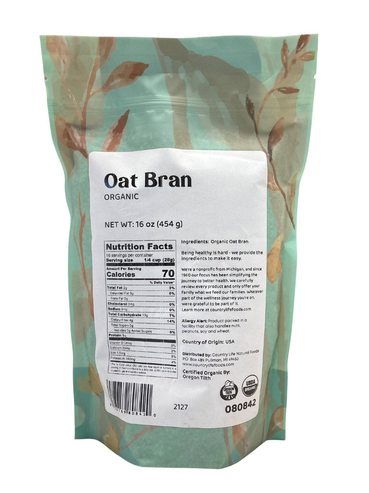 Oat Bran, Organic