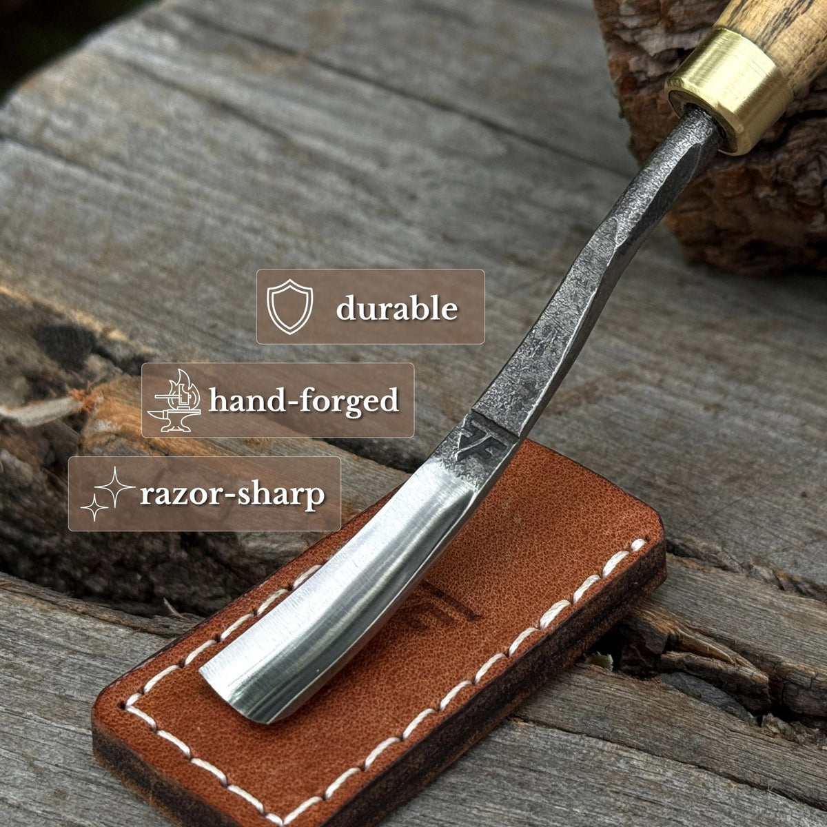 Curved Detail Carving Gouge – 12 mm (0.47 inches)
